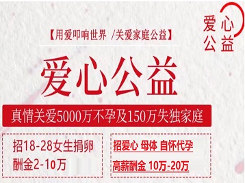 竹溪捐卵助孕生子 爱心志愿者招募